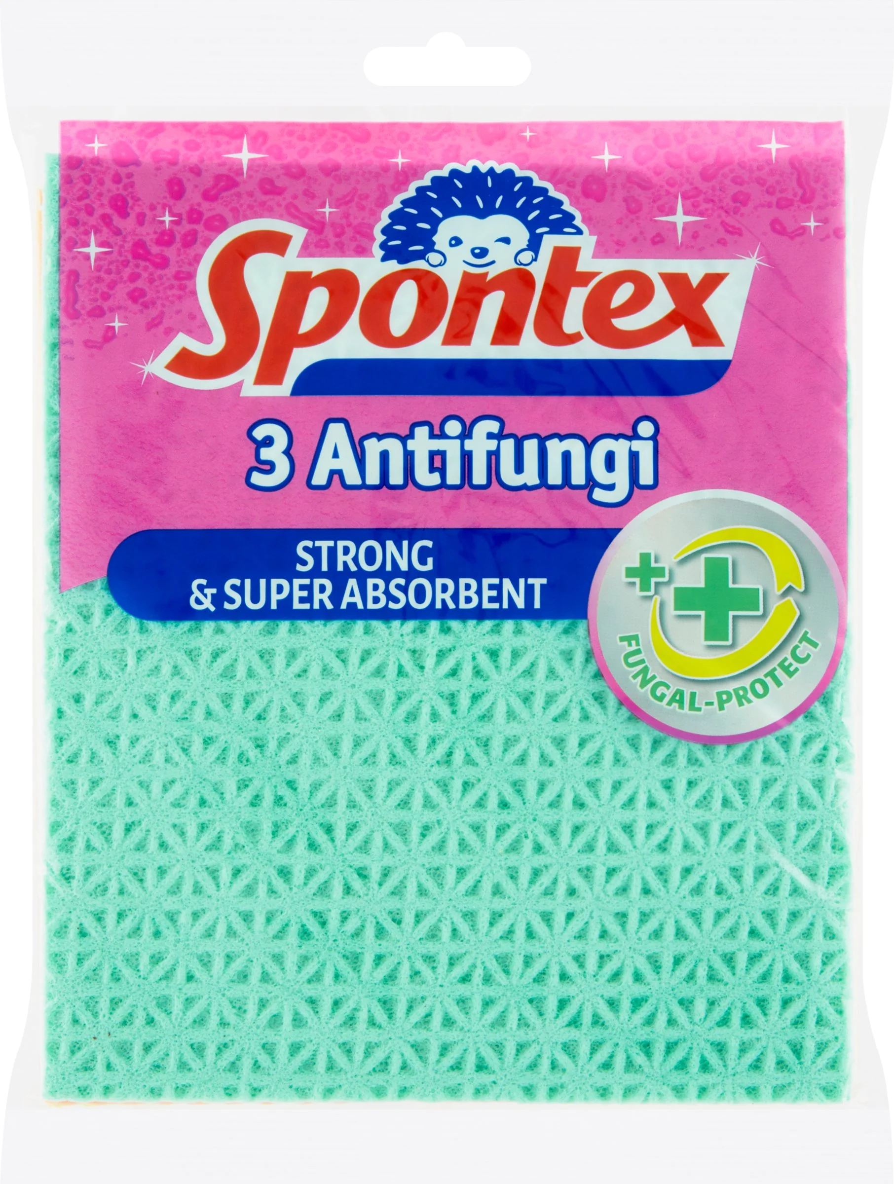 Spontex Antifungi houbová utěrka 3ks