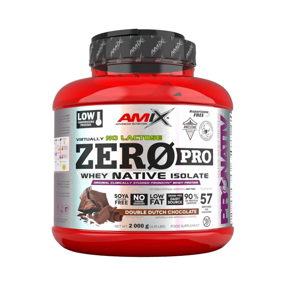 Amix ZeroPro Protein 2000 g dvojitá biela čokoláda