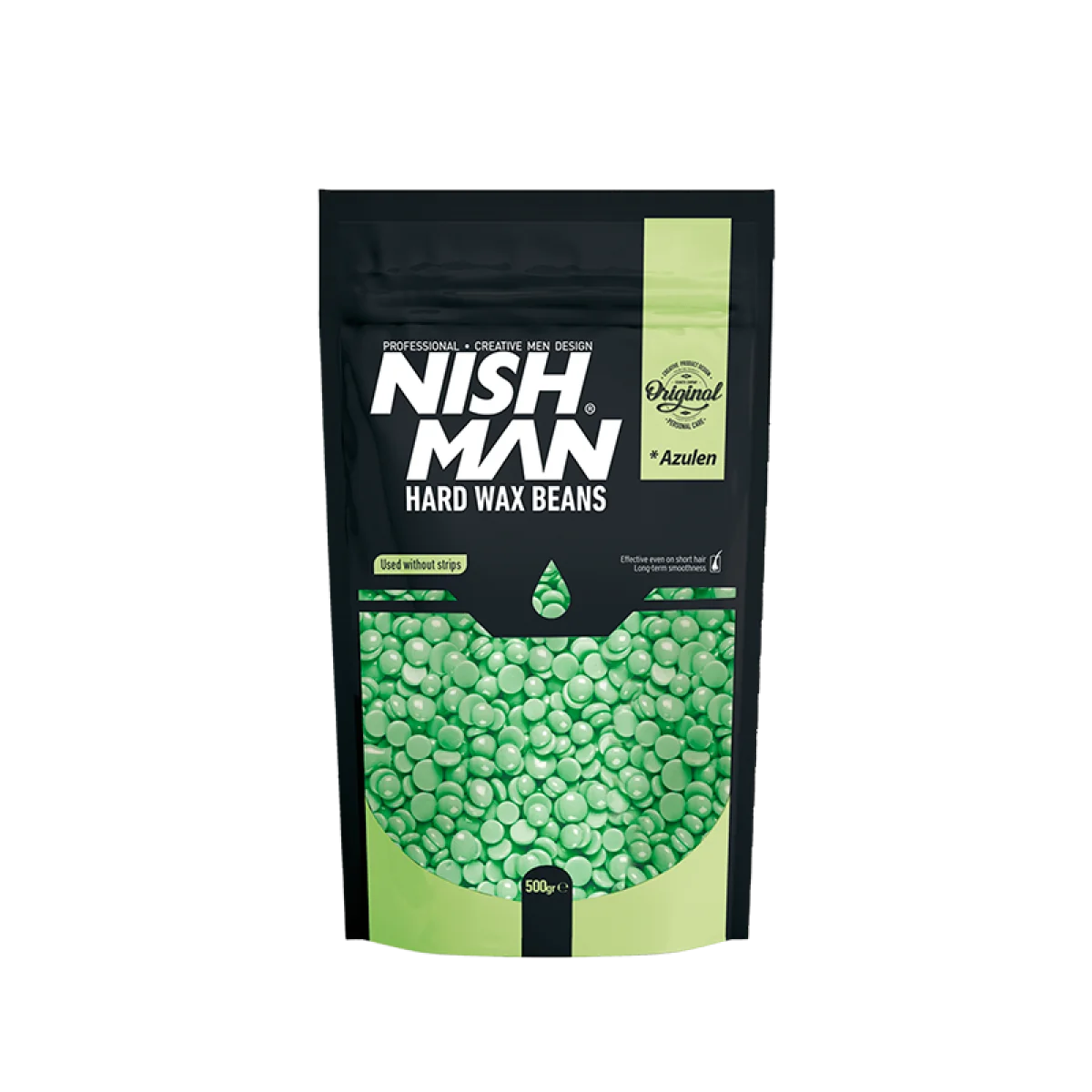 Depilačný vosk v perlách Nishman Azulen Beans 500g