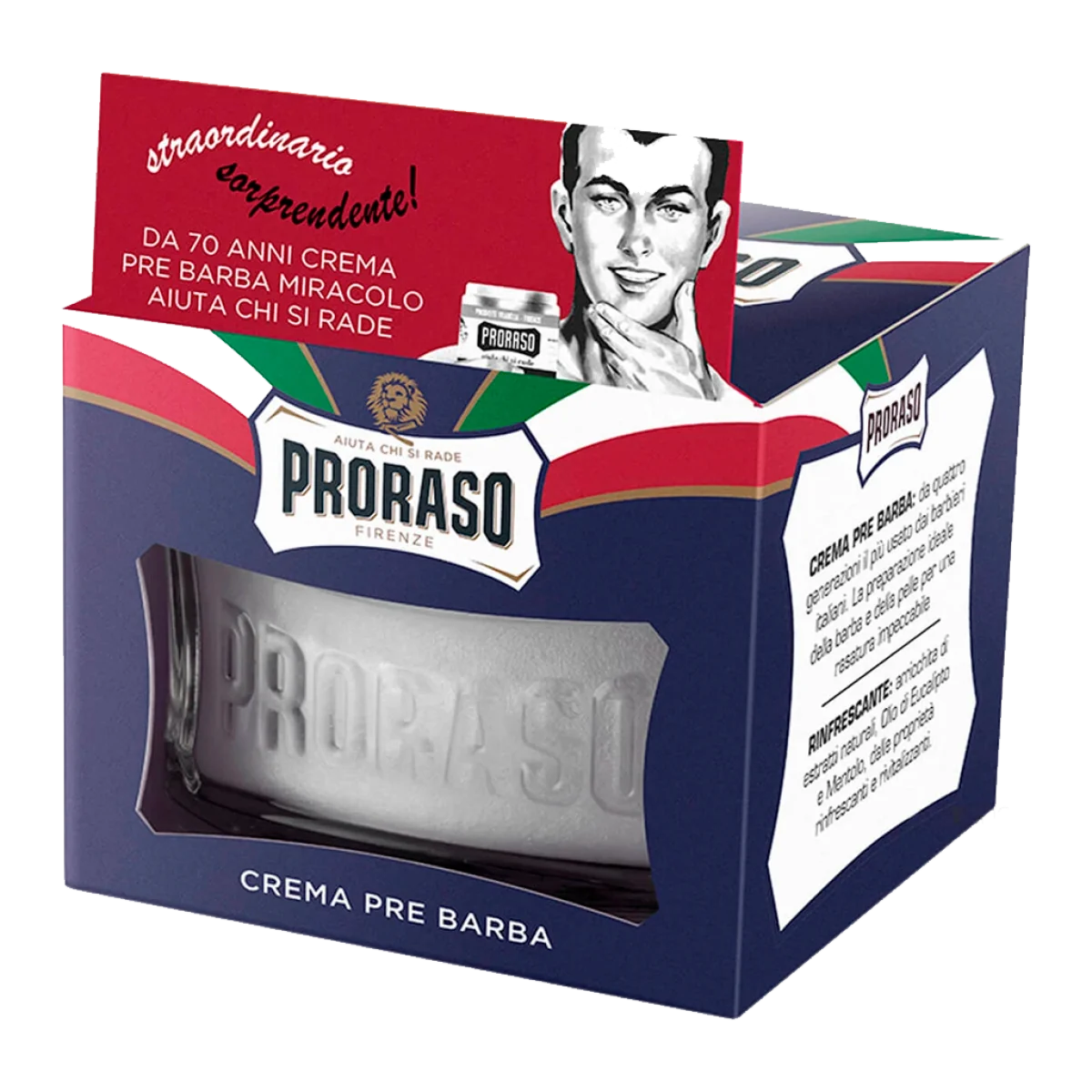 Krém pred holením Proraso Preshave Cream-Protect Aloe & Vitamin E 100 ml