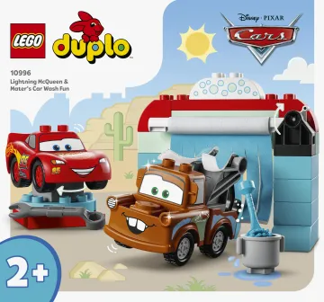 LEGO® DUPLO® Disney 10996 Na autoumývárke s Bleskom McQueenom a Burom 1×1 ks, lego stavebnica