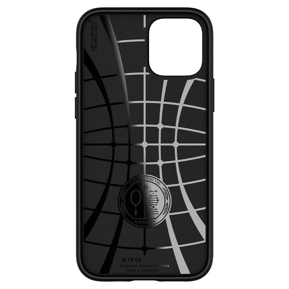 Spigen Core Armor silikónový kryt na iPhone 12 Pro Max, čierny 