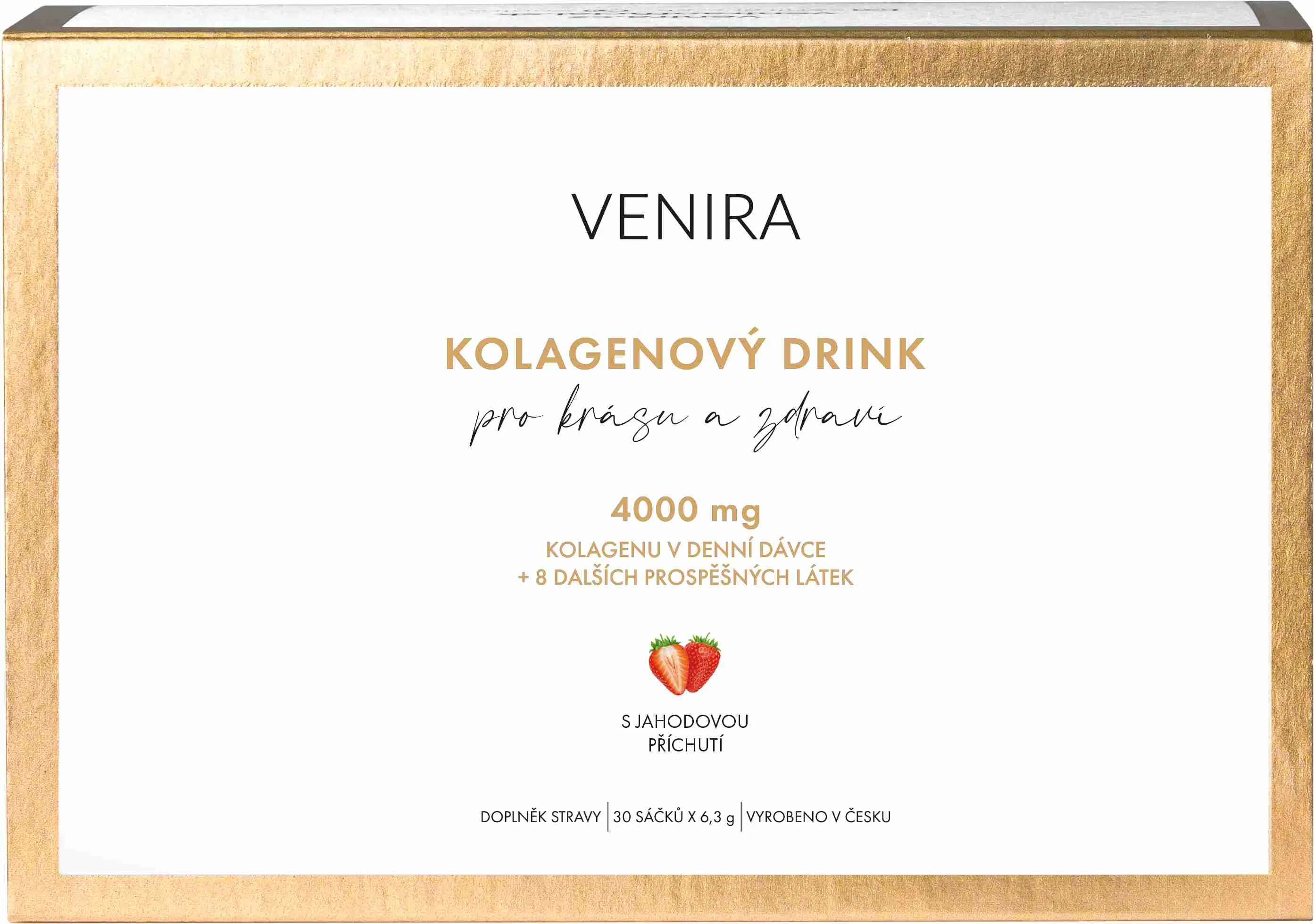 Venira drink 1×30 ks, kolagénový nápoj pre vlasy