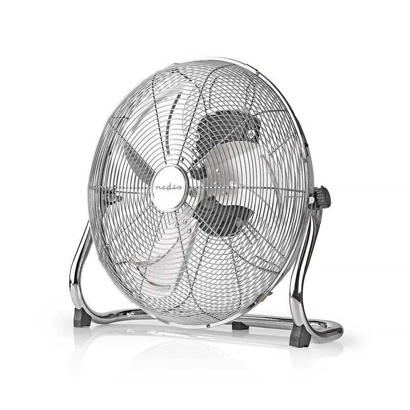 Ventilátor podlahový 40cm kovový Nedis FNFL10CCR40