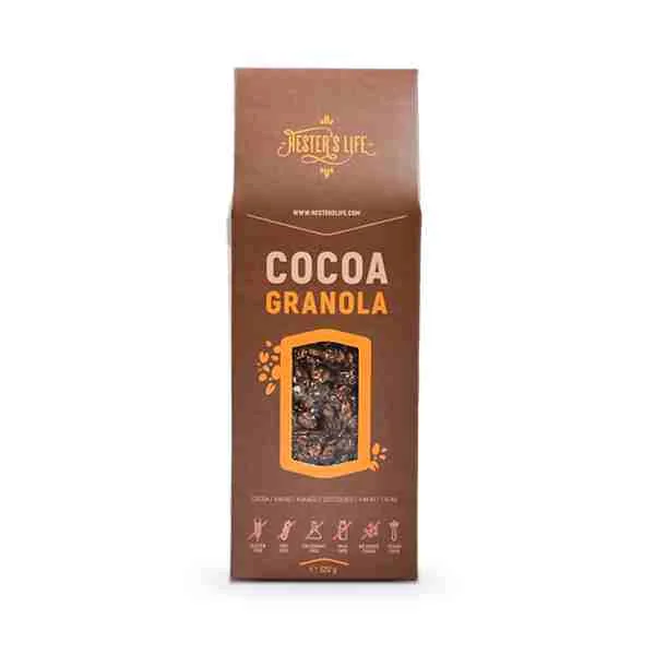 Hester´s Life Granola cocoa 1×320 g, granola