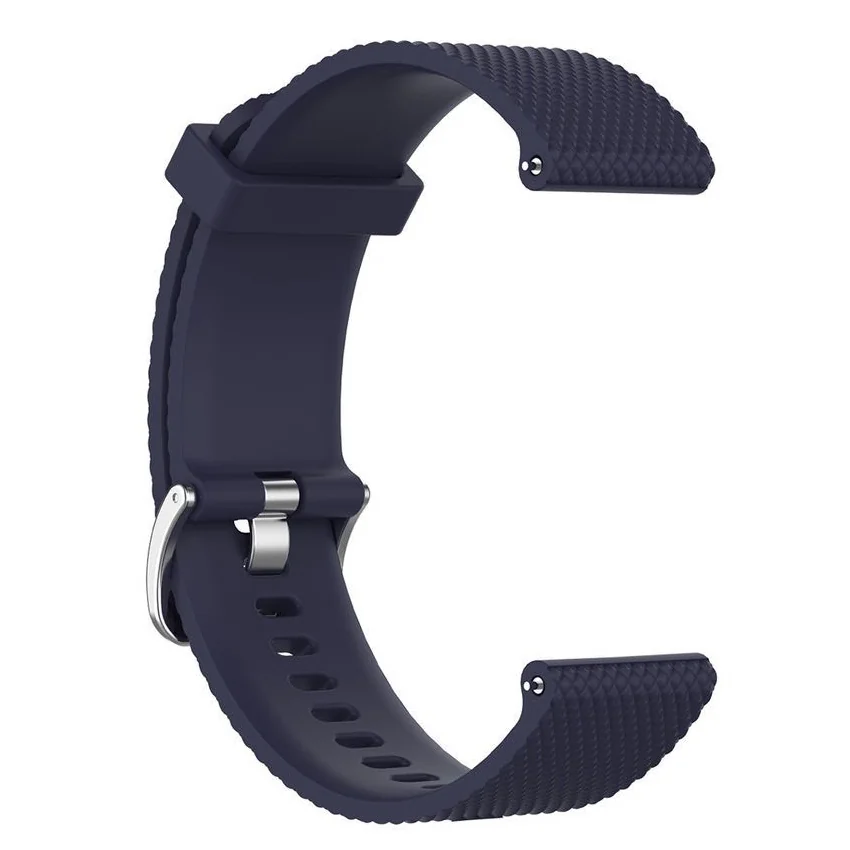 BStrap Silicone Land remienok na Garmin Vivoactive 3 dark blue