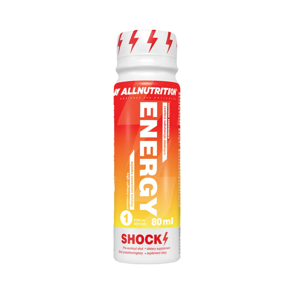 ALLNUTRITION Energy Shock 80 ml energetický nápoj