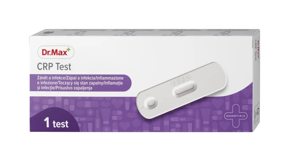 Dr. Max CRP test 1×1 ks, test