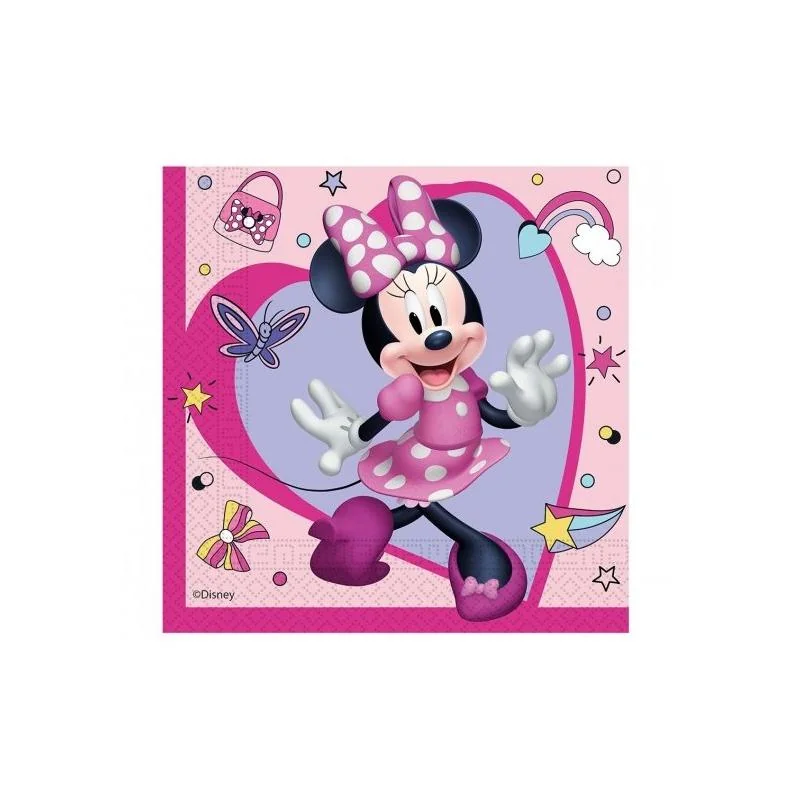 Servítky Minnie 33x33cm 20ks