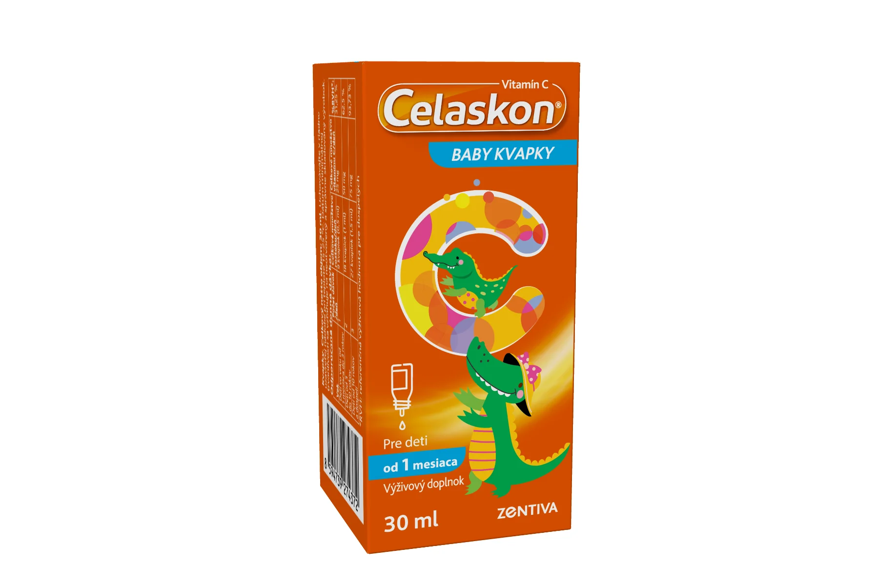 Celaskon BABY KVAPKY 1×30 ml, výživový doplnok