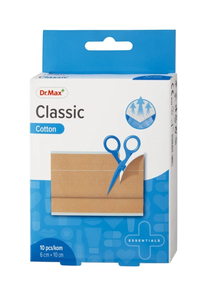 DR.MAX NAPL CLASSIC STERILNA 6X10CM 10KS