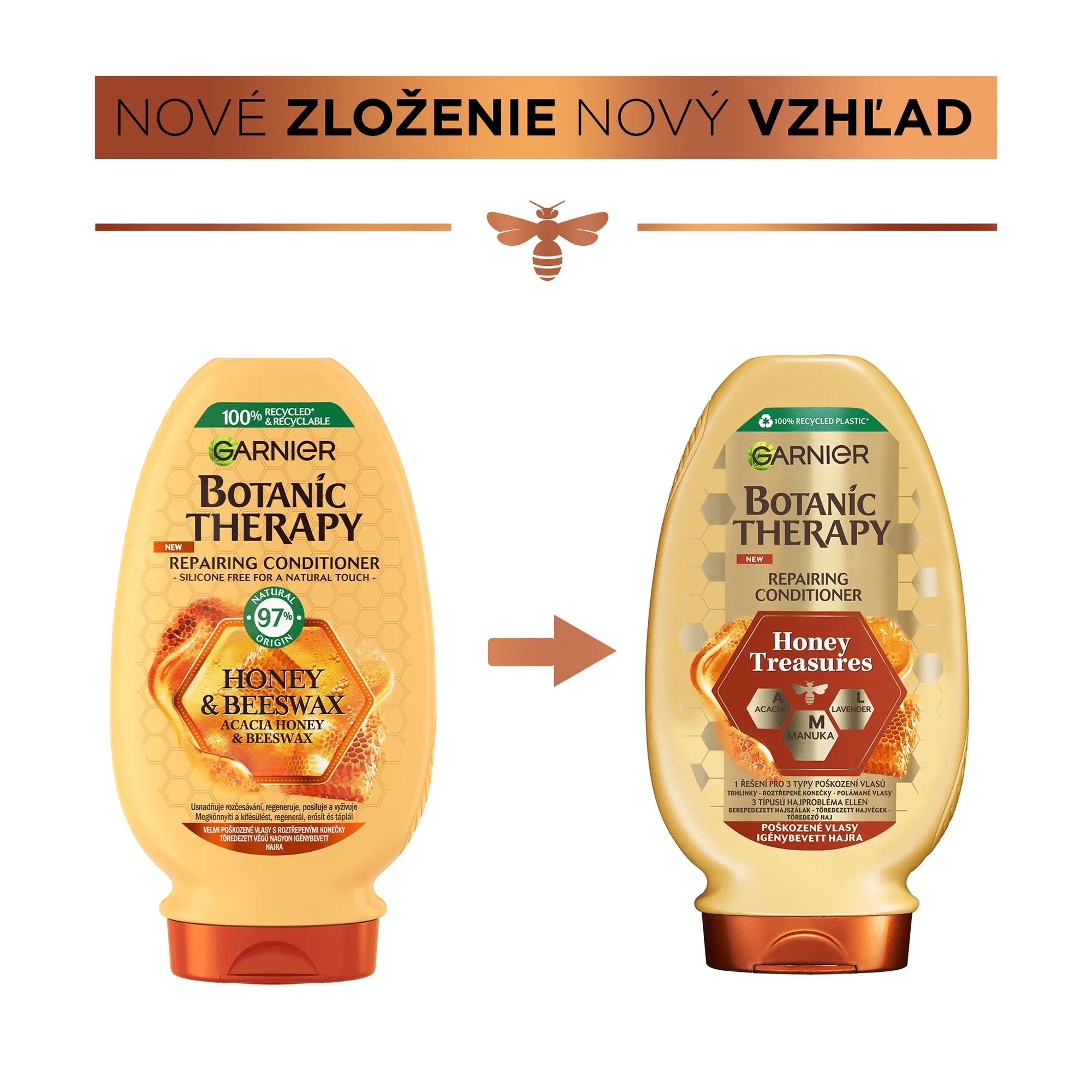 Garnier BOTANIC THERAPY HONEY BALZAM 1×200 ml, kondicionér