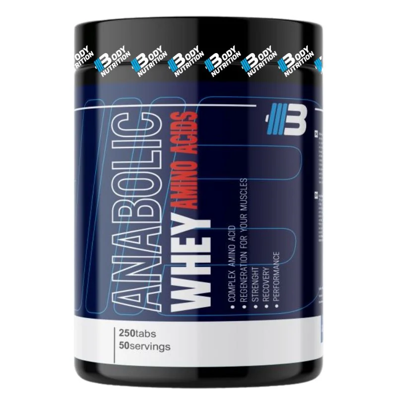 Whey anabolic amino acids 250tab od BODY NUTRITION