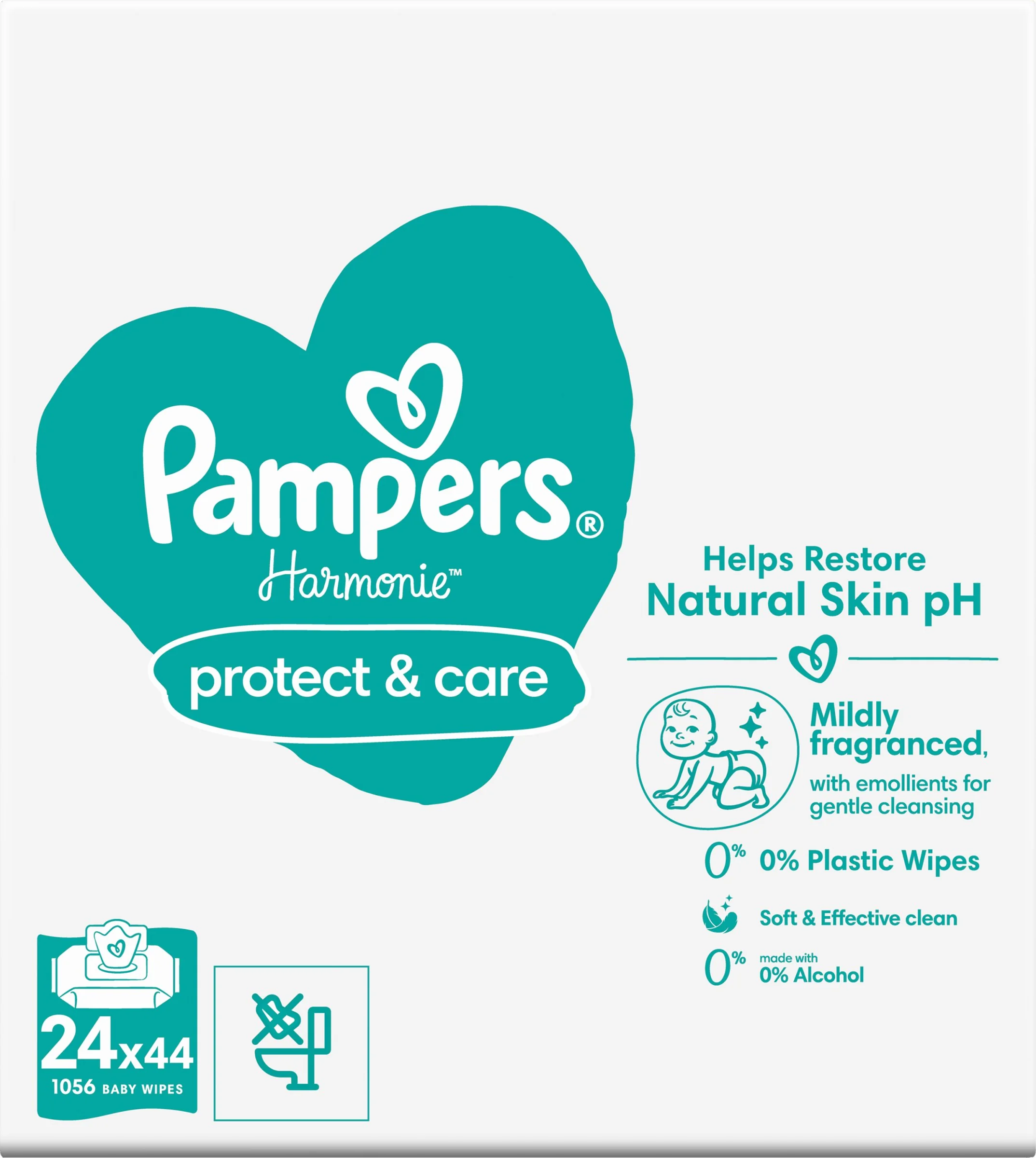 PAMPERS HARMONIE PROTECT&CARE VLH.OBRUSKY 1056KS