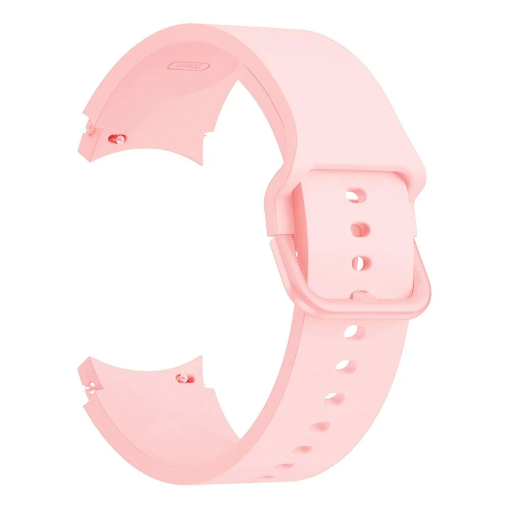 Tech-Protect Silicone remienok na Samsung Galaxy Watch 4 / 5 / 5 Pro / 6 / 7 / FE, baby pink