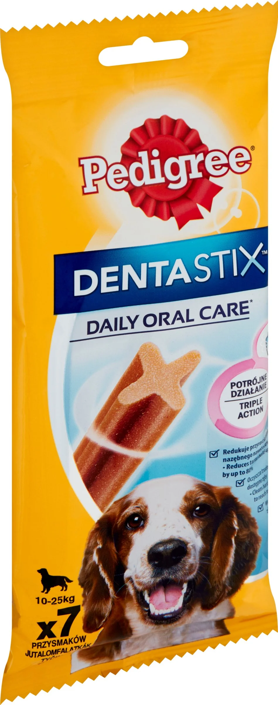 PEDIGREE pochúťka DentaStix Medium 7pack 1×7 ks, pochúťka pre psy