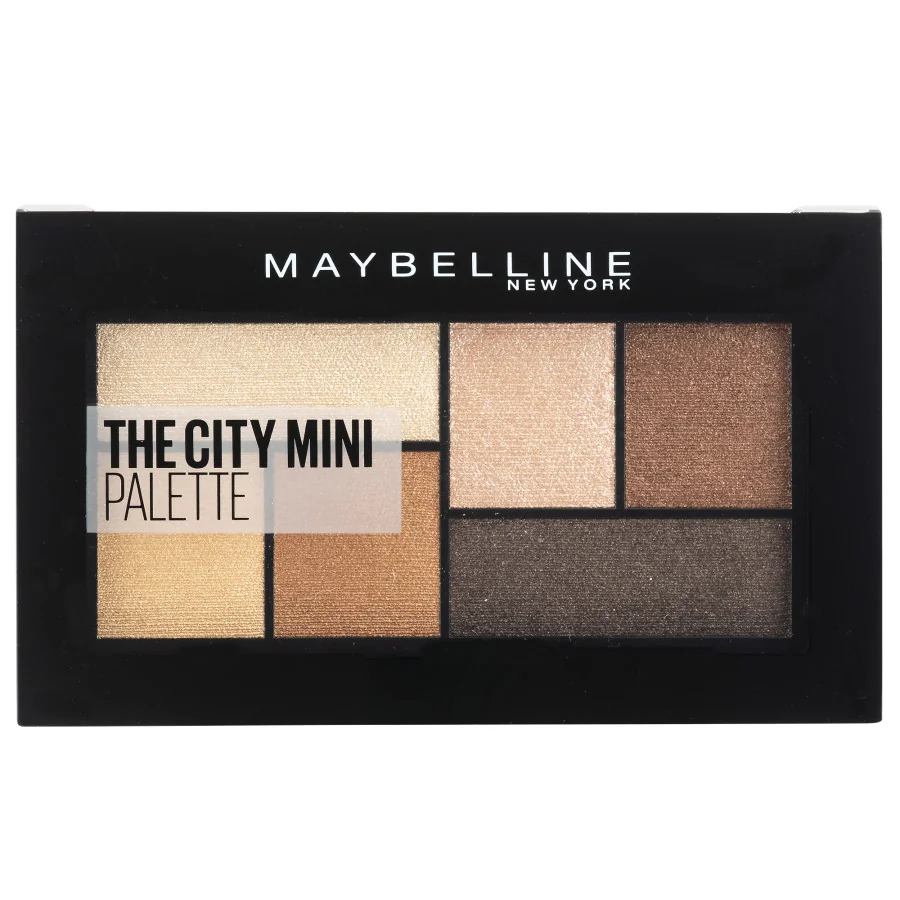 Maybelline New York The City Mini Palette paletka očných tienov 400 Rooftop Bronzes