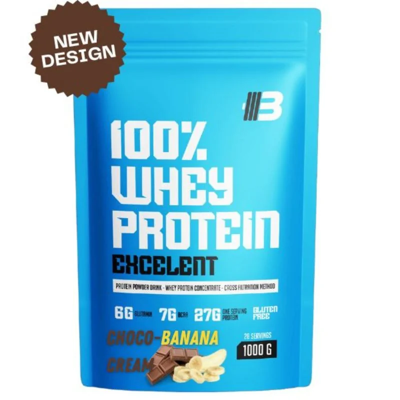 Excelent 100% Whey Proteín - čokoláda banán od BODY NUTRITION - 1000g