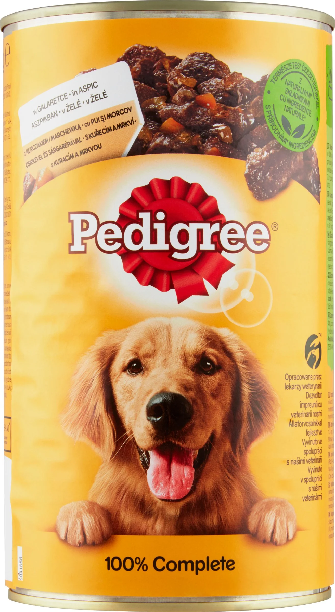 PEDIGREE Konzerva s Kuracím a mrkvou 1200g