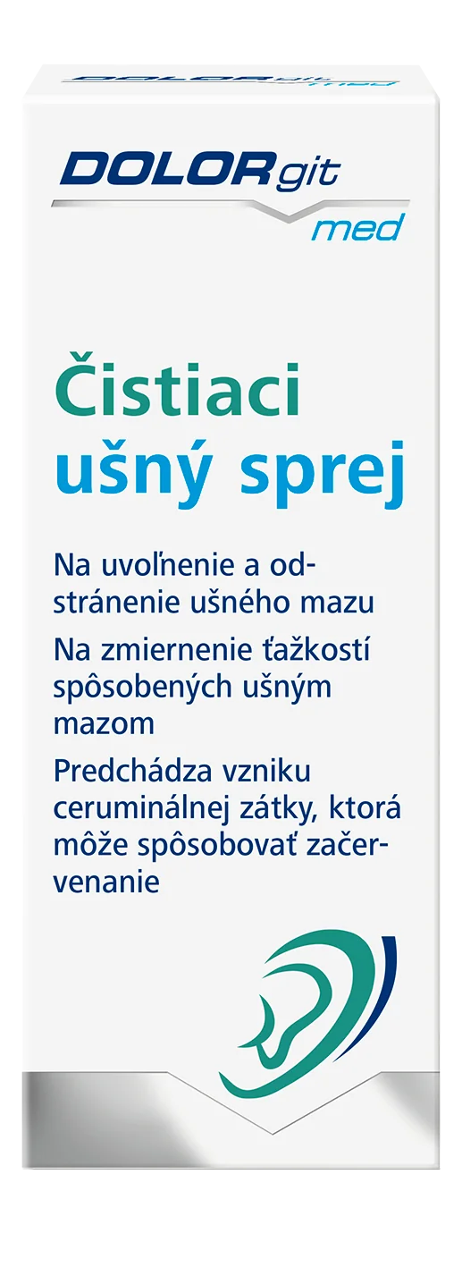 DOLORgit med Čistiaci ušný sprej