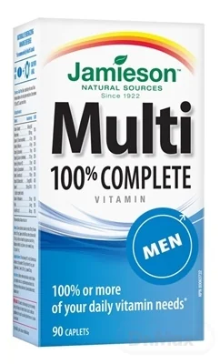 JAMIESON MULTI COMPLETE PRE MUŽOV S VITAMÍNOM C