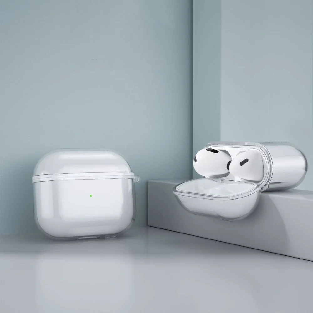 Tech-Protect FlexAir puzdro na Apple AirPods 3, priesvitné 