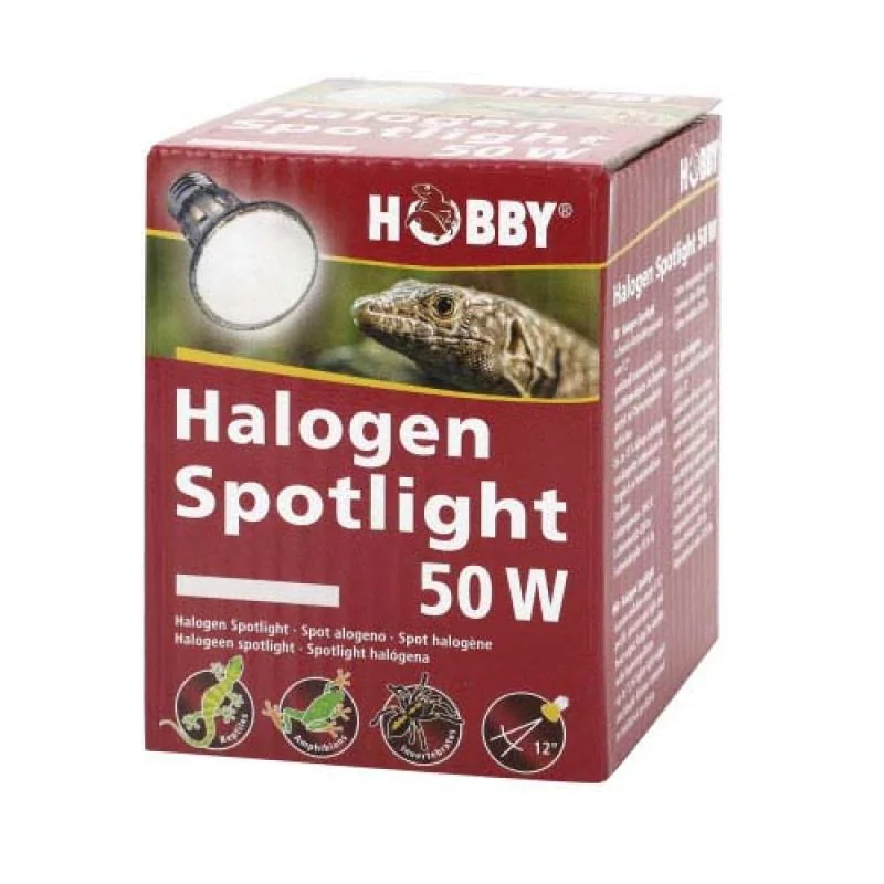 HOBBY Diamond Halogen Spotlight  50W -Halogénový žiarič s úzkym uhlom žiarenia 12° 