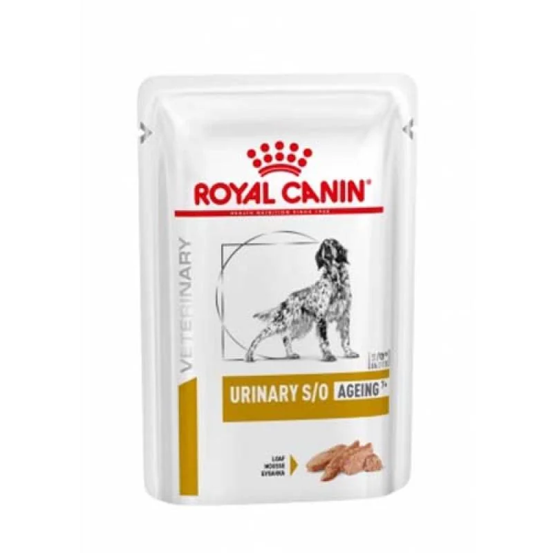 ROYAL CANIN VHN DOG URINARY S/O AGEING 7+ 85g - vlhké krmivo pre psov nad 7 rokov znižujúce tvorbu struvitových kameňov kapsička