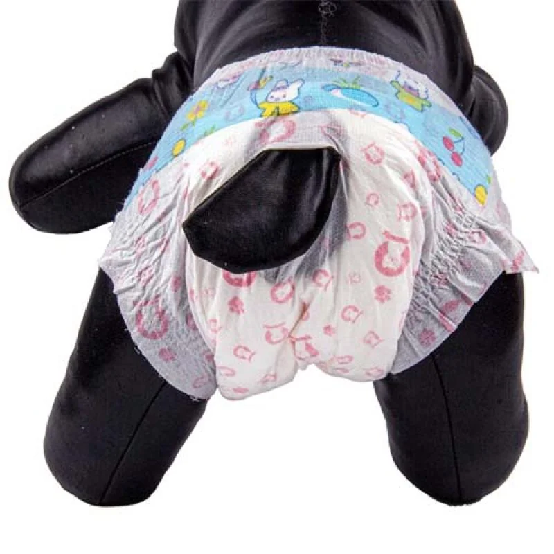 AIKO Soft Diapers XS-S 20x28cm 12ks plienkové nohavičky pre sučky malých plemien 