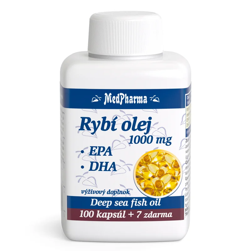 MedPharma RYBÍ OLEJ 1000 mg - EPA, DHA