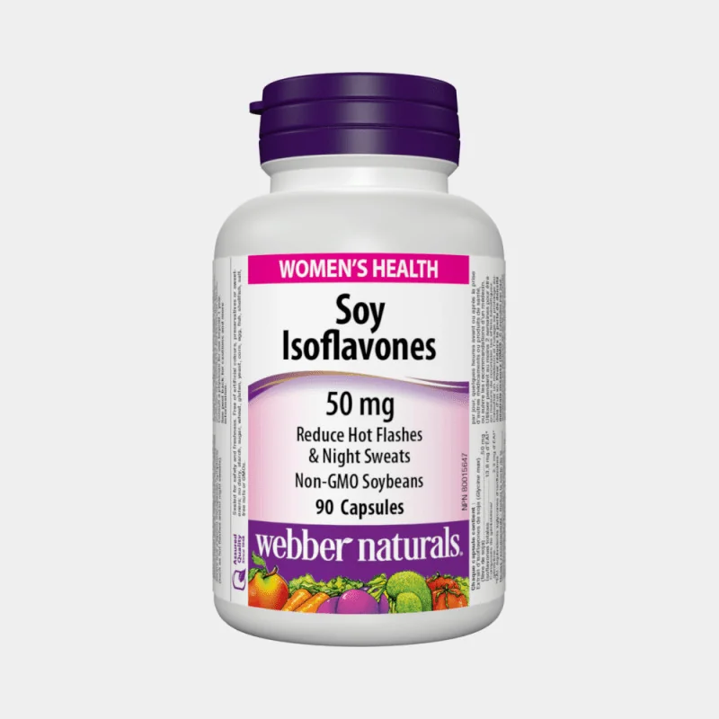 WEBBER NATURALS Fyto sója (sójový izoflavón) 50 mg