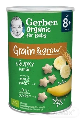 Gerber Organic CHRUMKY Ryžovo-pšeničné