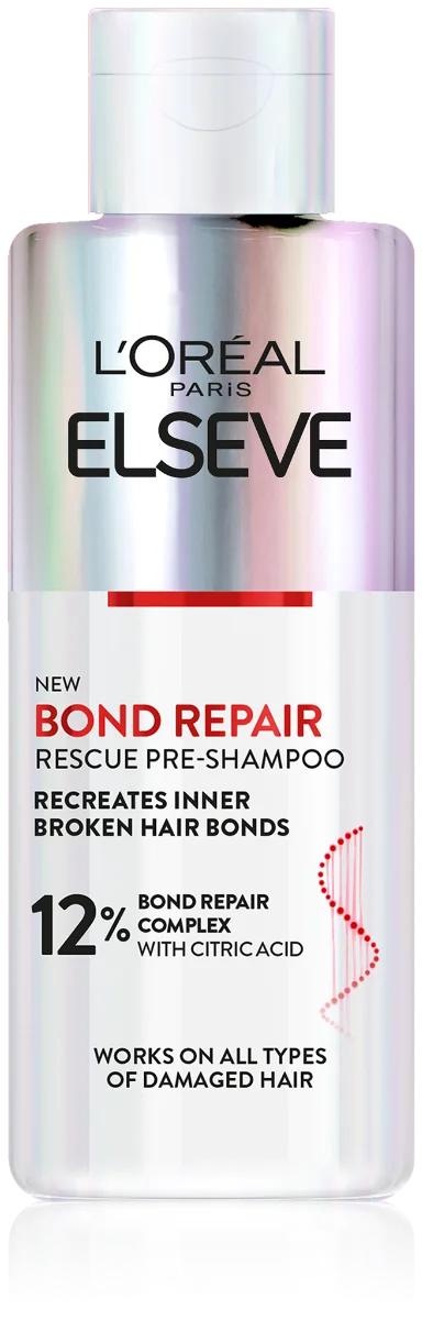 L'Oréal Paris Elseve Bond Repair regeneračná predšamponová starostlivosť s kyselinou citrónovou, pre všetky typy poškodených vlasov, 200 ml