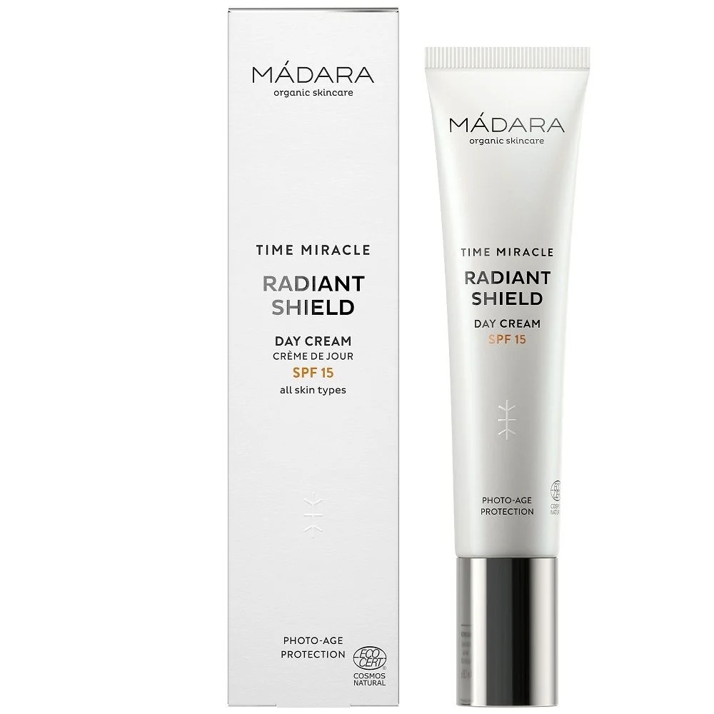 Mádara TIME MIRACLE Radiant Shield denný krém s SPF 15