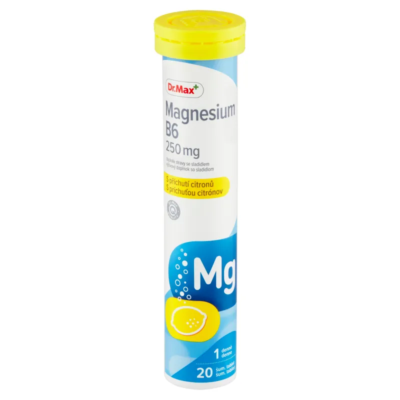 Dr. Max Magnesium B6 250 mg 1×20 tbl