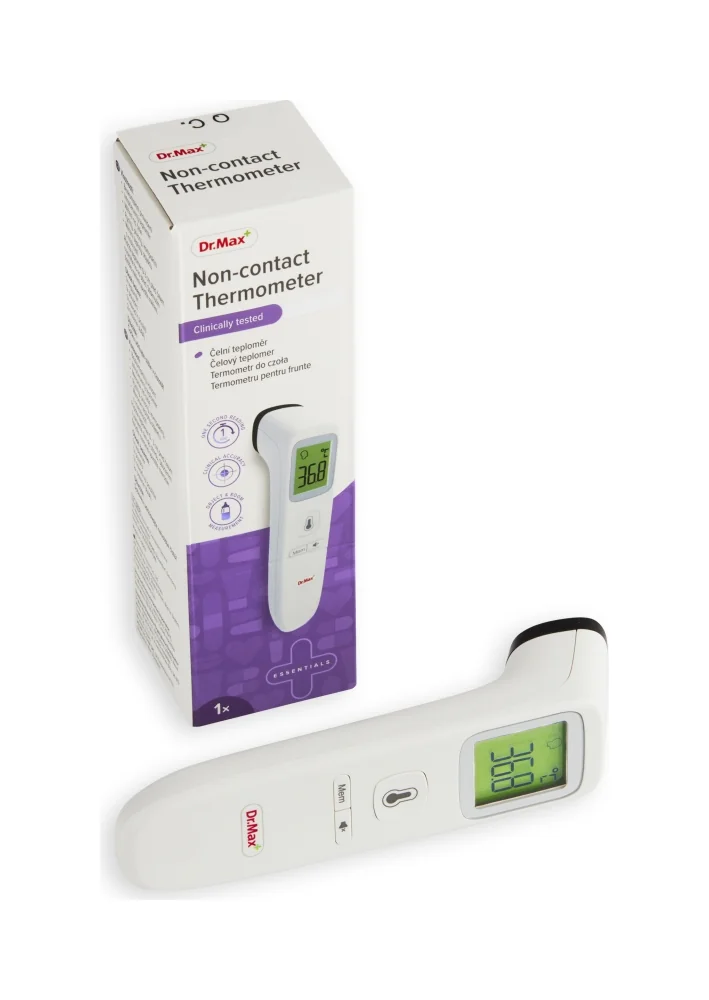 Dr. Max Non-contact Thermometer 1×1 ks, čelový teplomer