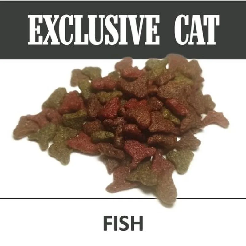 DELIKAN EXCLUSIVE CAT Fish 2kg Krmivo pre vonkajšie a vnútorné mačky s rybou 