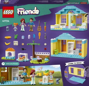 LEGO® Friends 41724 Paisleyho dom 1×1 ks, lego stavebnica