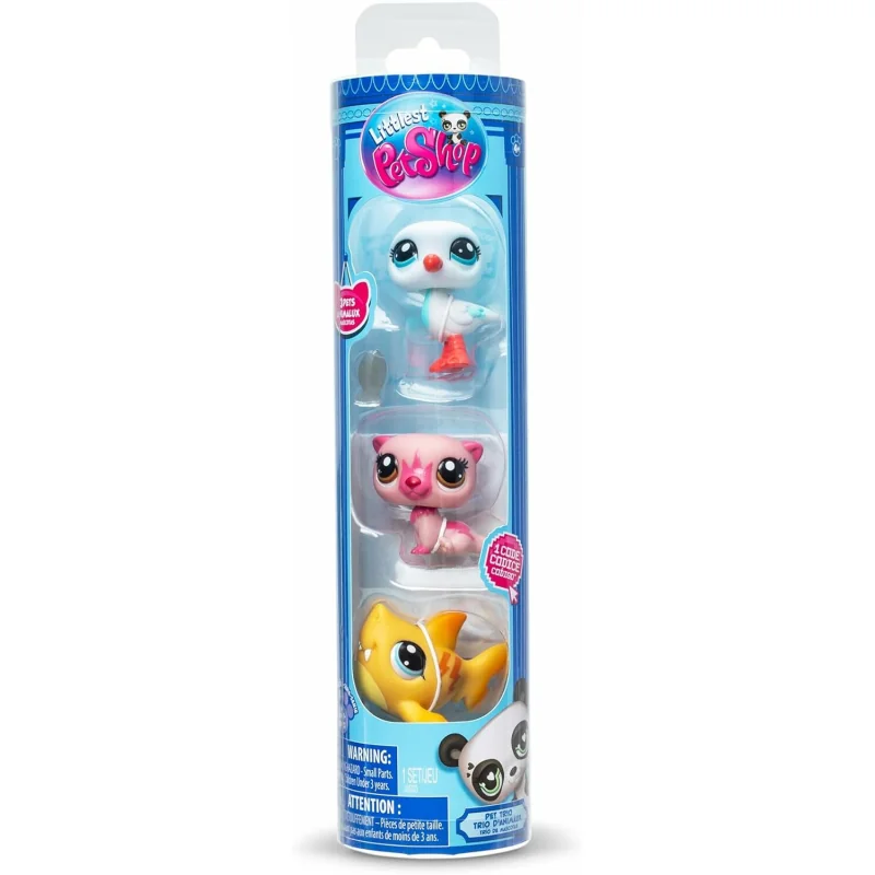 Littlest Pet Shop Trio In Tube - Set 3 figúrok v tube 