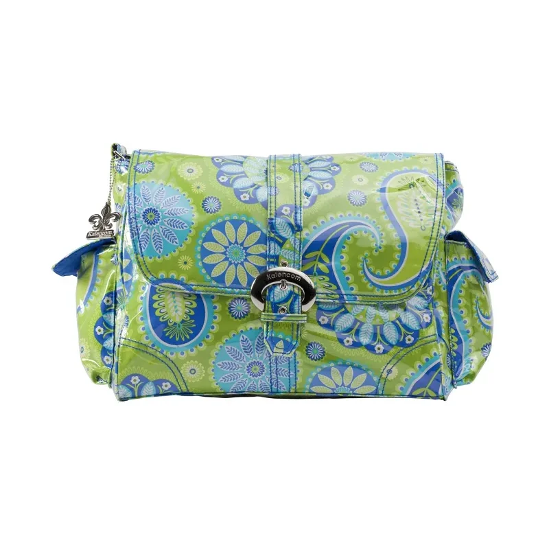 KALENCOM - Prebaľovacia taška Buckle Bag Gypsy Paisley Green