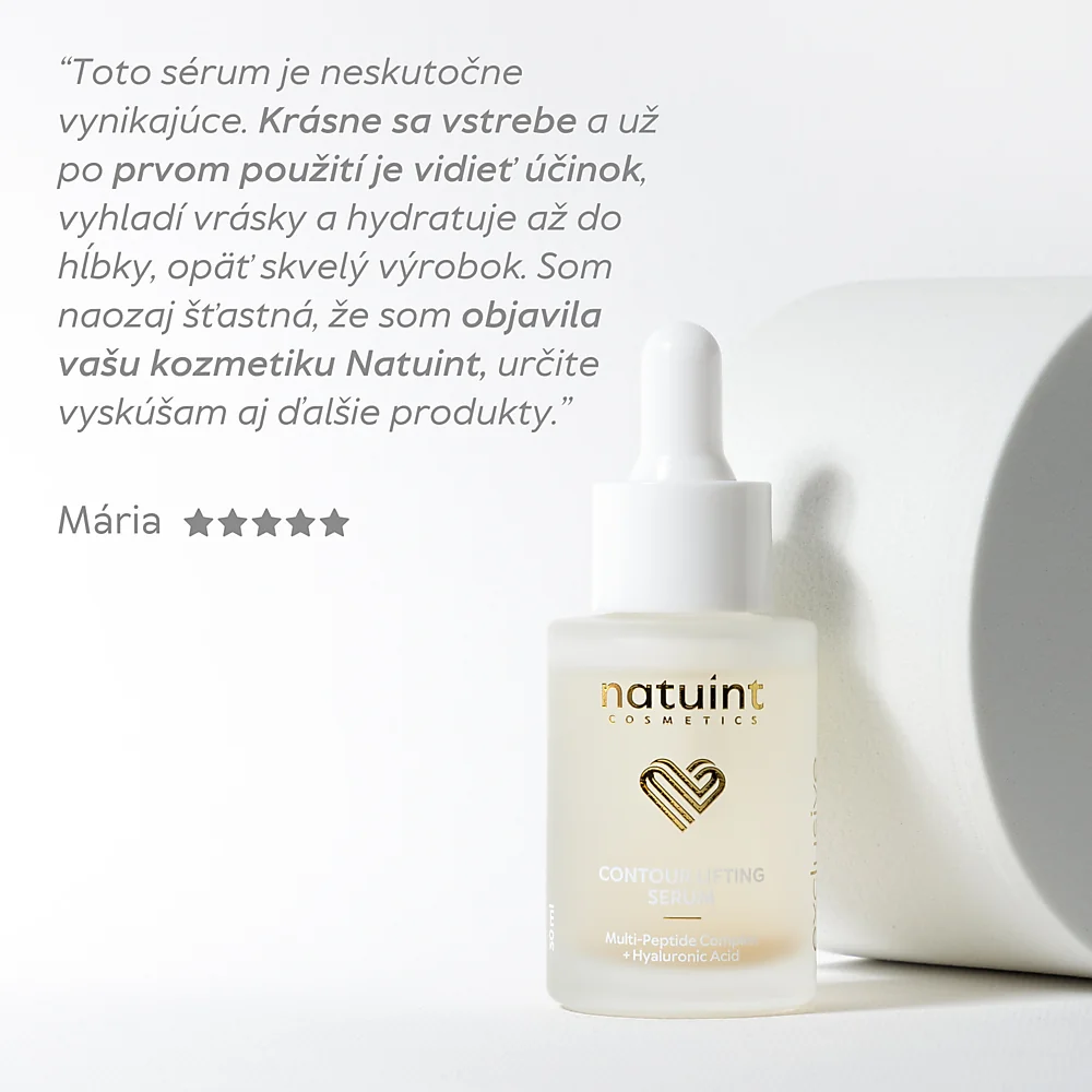 Natuint cosmetics - Exclusive - Liftingové pleťové sérum Exclusive - Contour Lifting Serum