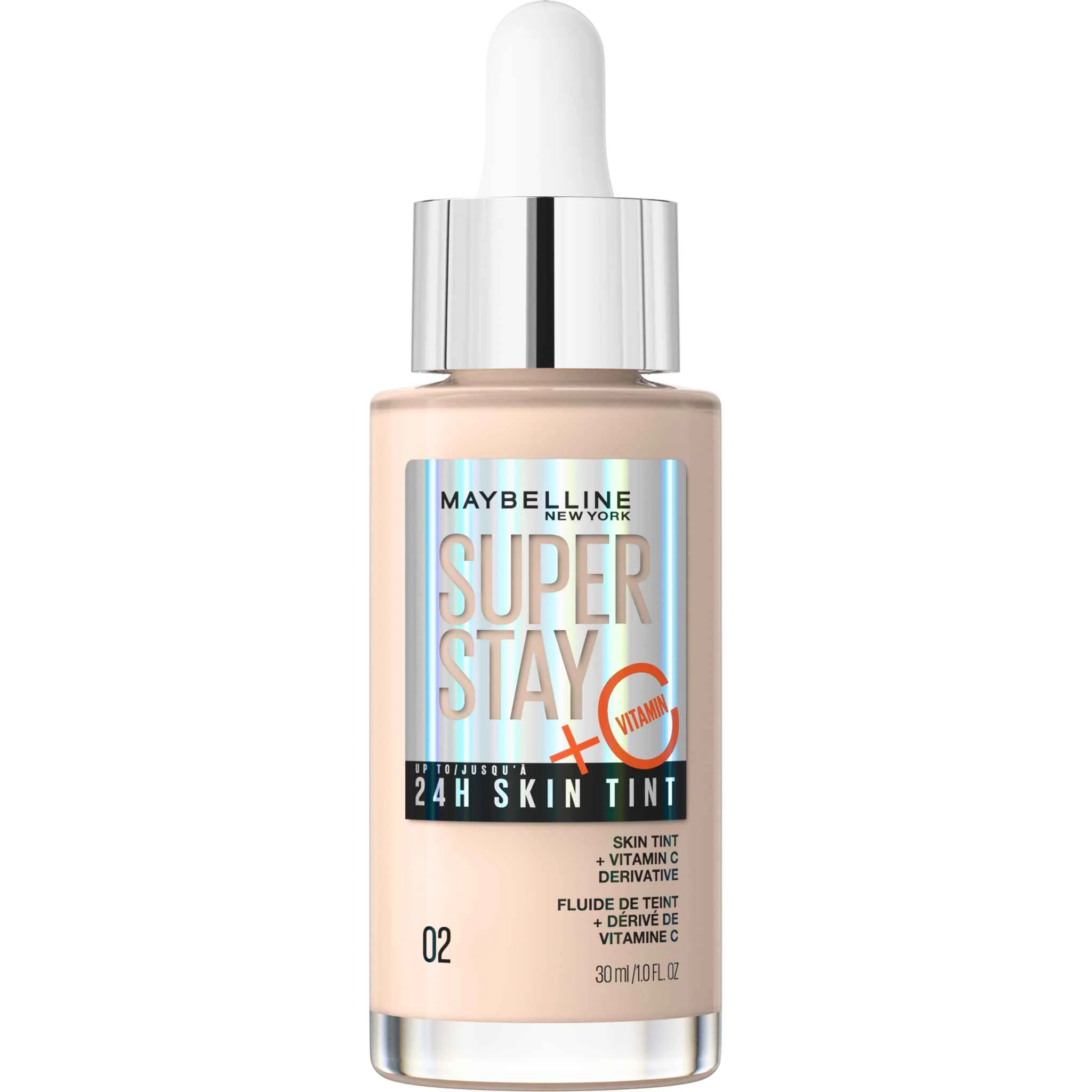 Maybelline New York Super Stay Vitamin C skin tint 02 1×30 ml, tónujúce sérum