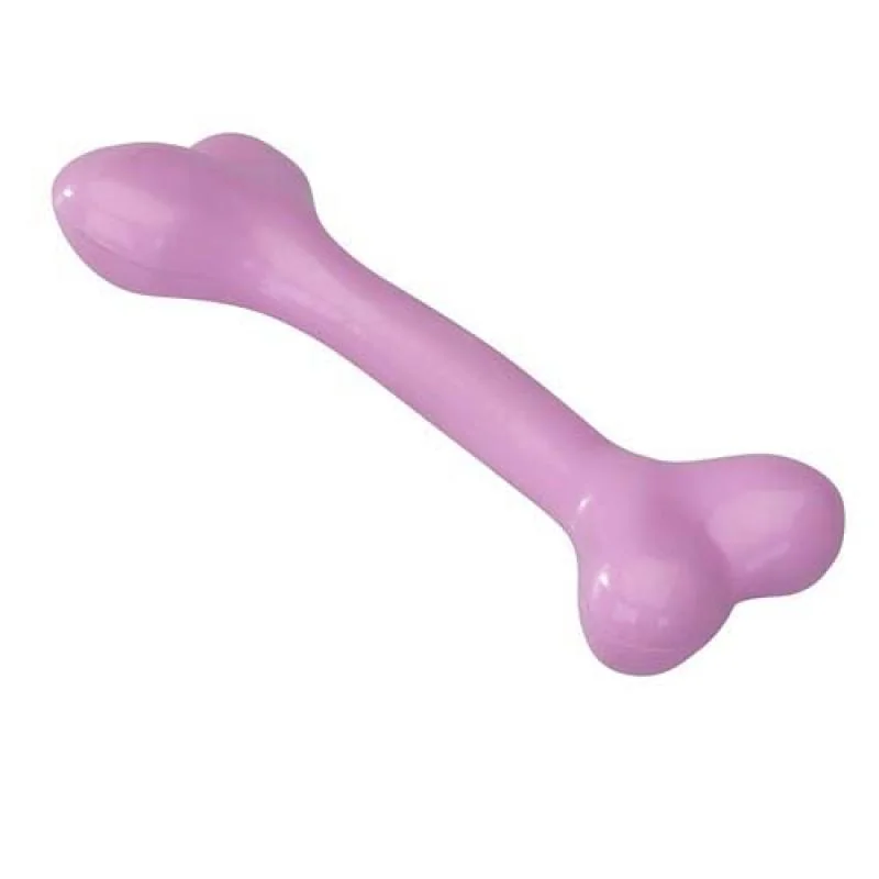 EBI Rubber Bone 20,3cm Large Strawberry s vôňou jahôd