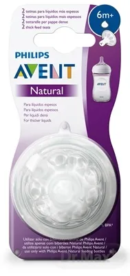 Philips AVENT Cumlík na fľašu Natural č.6