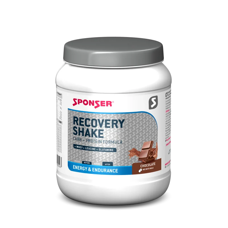 SPONSER RECOVERY SHAKE 900g sacharidovo-proteínový prášok na regeneráciu s vitamínmi a minerálmi Príchuť banán