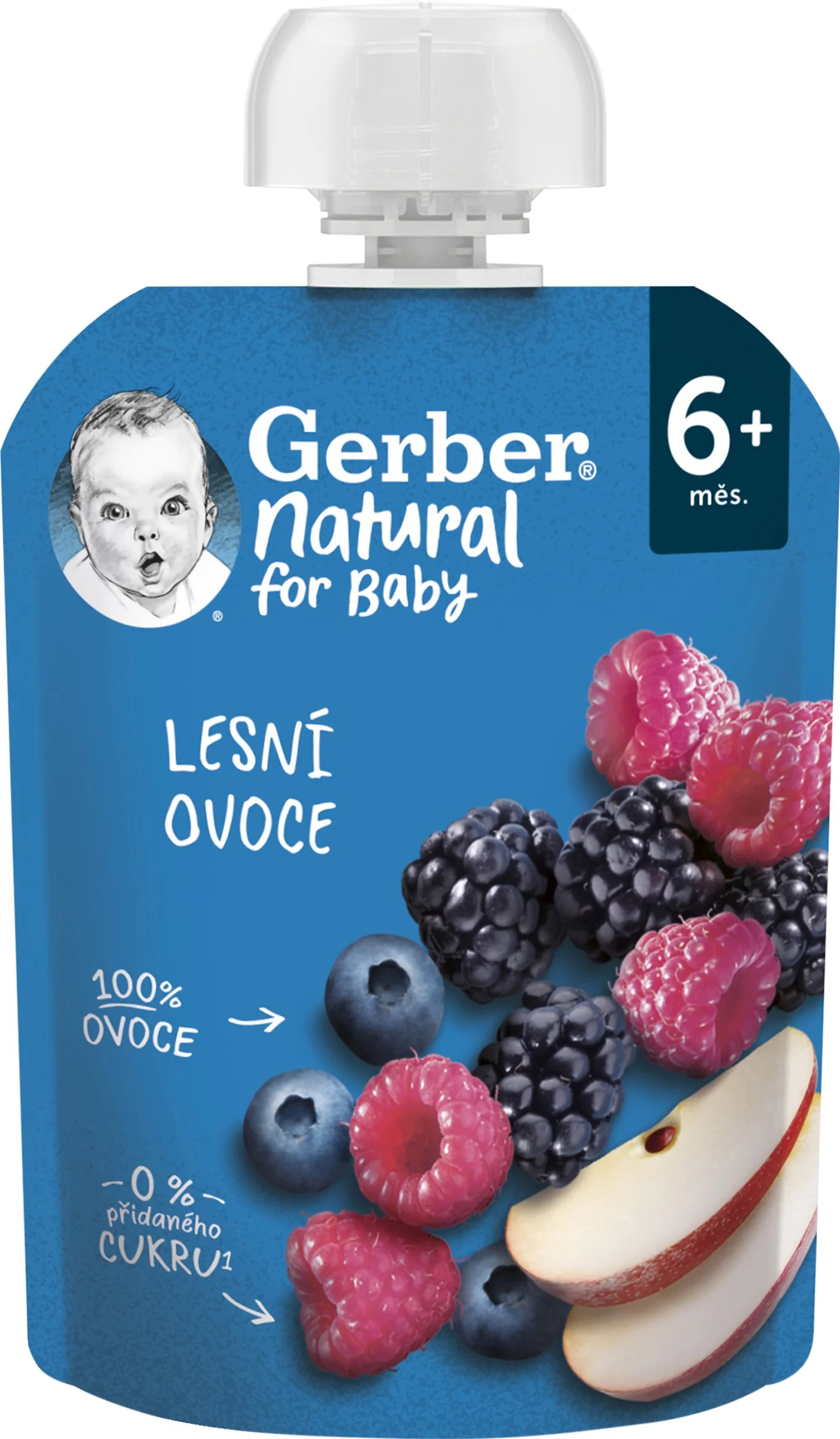 Gerber Natural Kapsička Lesné ovocie (od ukonč. 6. mesiaca)