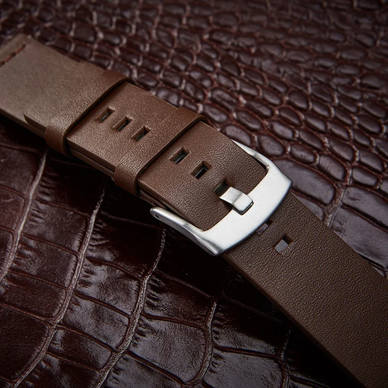 BStrap Fine Leather remienok na Xiaomi Amazfit GTR Mini brown