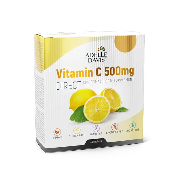 Adelle Davis - Lipozomálny Vitamin C 500mg DIRECT