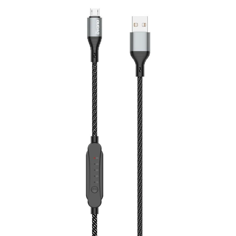 Dudao L7 kábel USB / Micro USB 5A 1m, čierny 