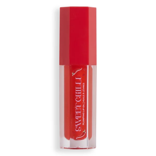 I♥Revolution, Sweet Chilli Plumping Lip Oil - Red 1×4 ml, starostlivosť o pery